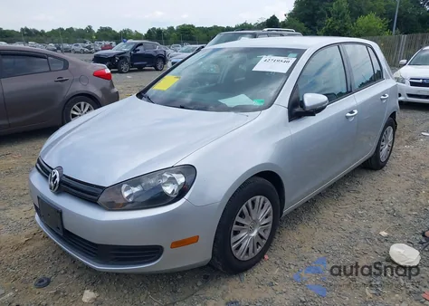 2013 Volkswagen Golf 2.5L 4-Door from USA, damaged, VIN WVWDB7AJ4DW096018